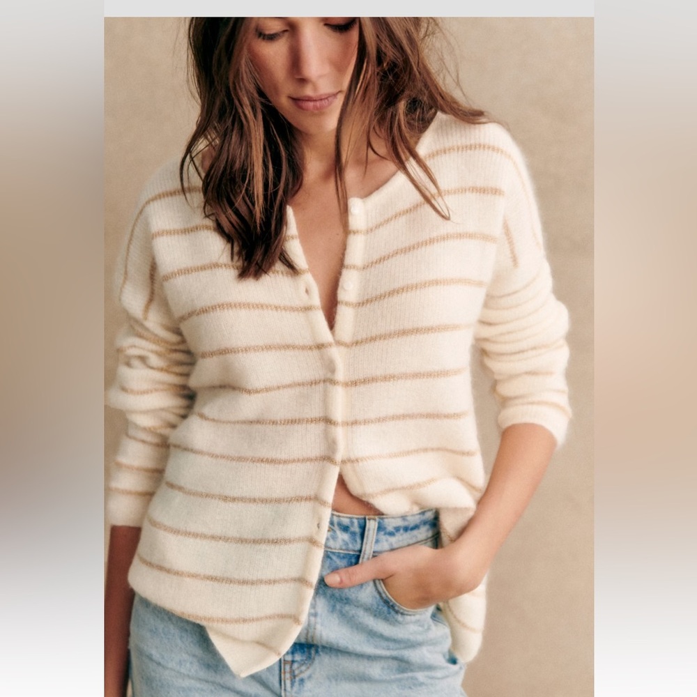NWOT Sezane Gaspard Jumper - Picture 4 of 7